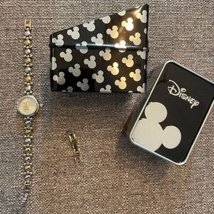 Disney MICKEY Two Tone Women’s Watch.  NWOT. Extender included.